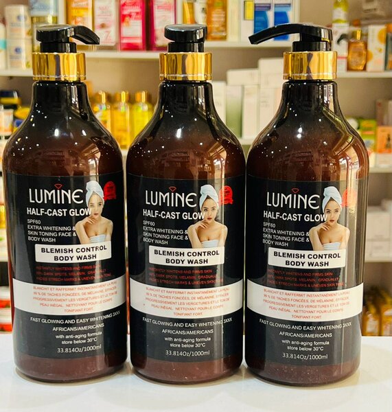 Lumine half cast blemish control shower gel