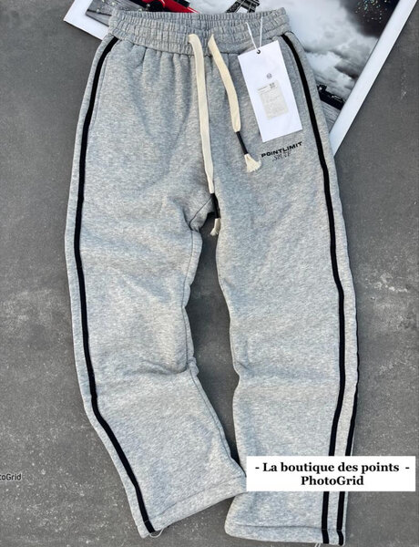 Pantalon de jogging gris moderne