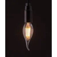 Led Filament Bulb E14-E27 Candle Lamp 4W 220V warm