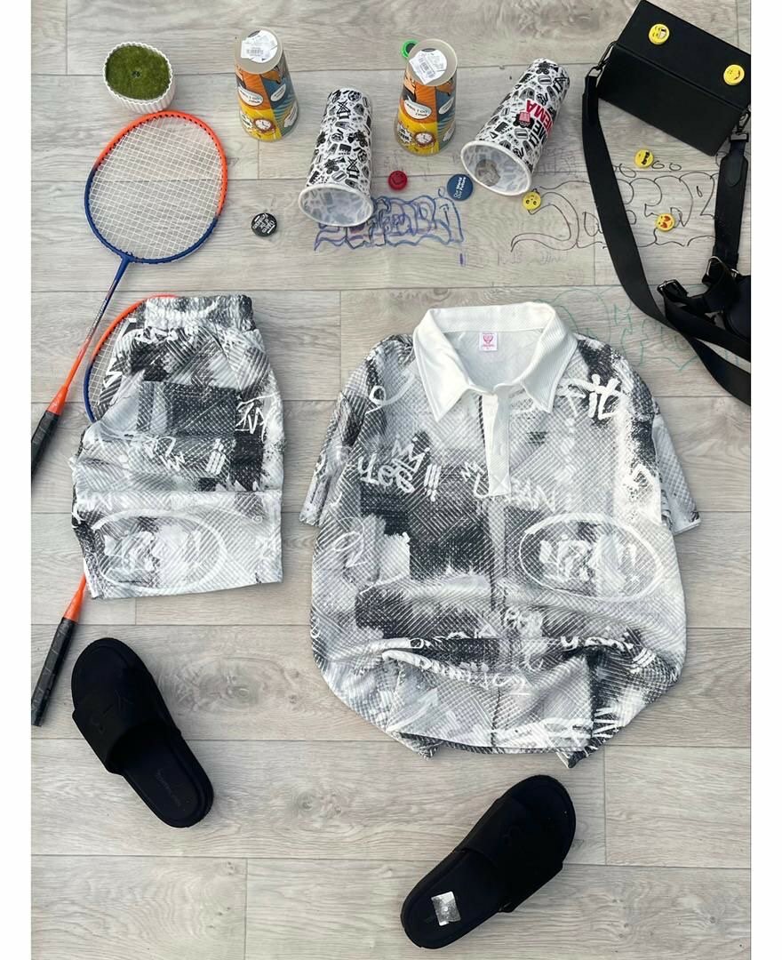 Ensemble Chemise Imprimée