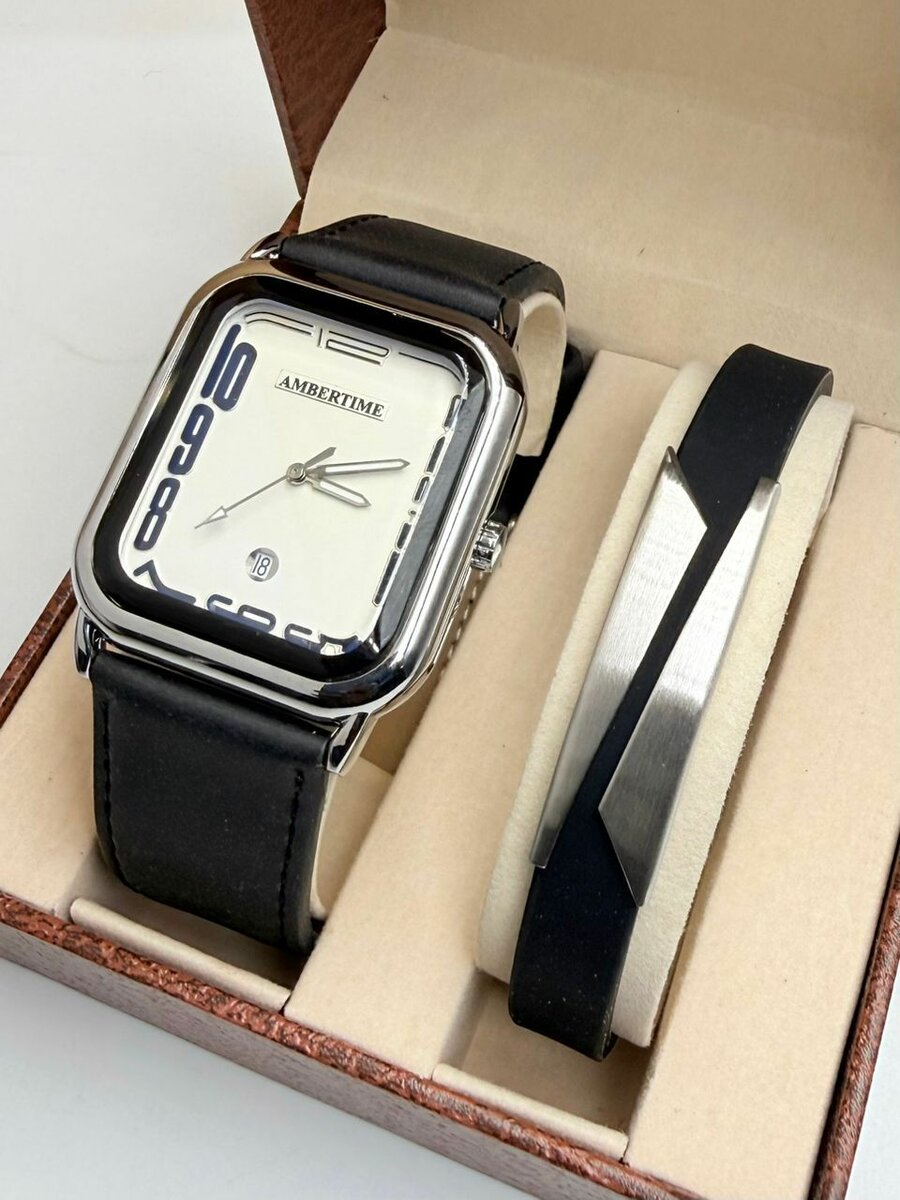 Montre et Bracelet Homme Élégant