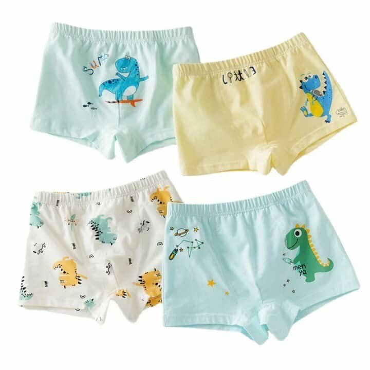 6 Boxers pour petits garçons