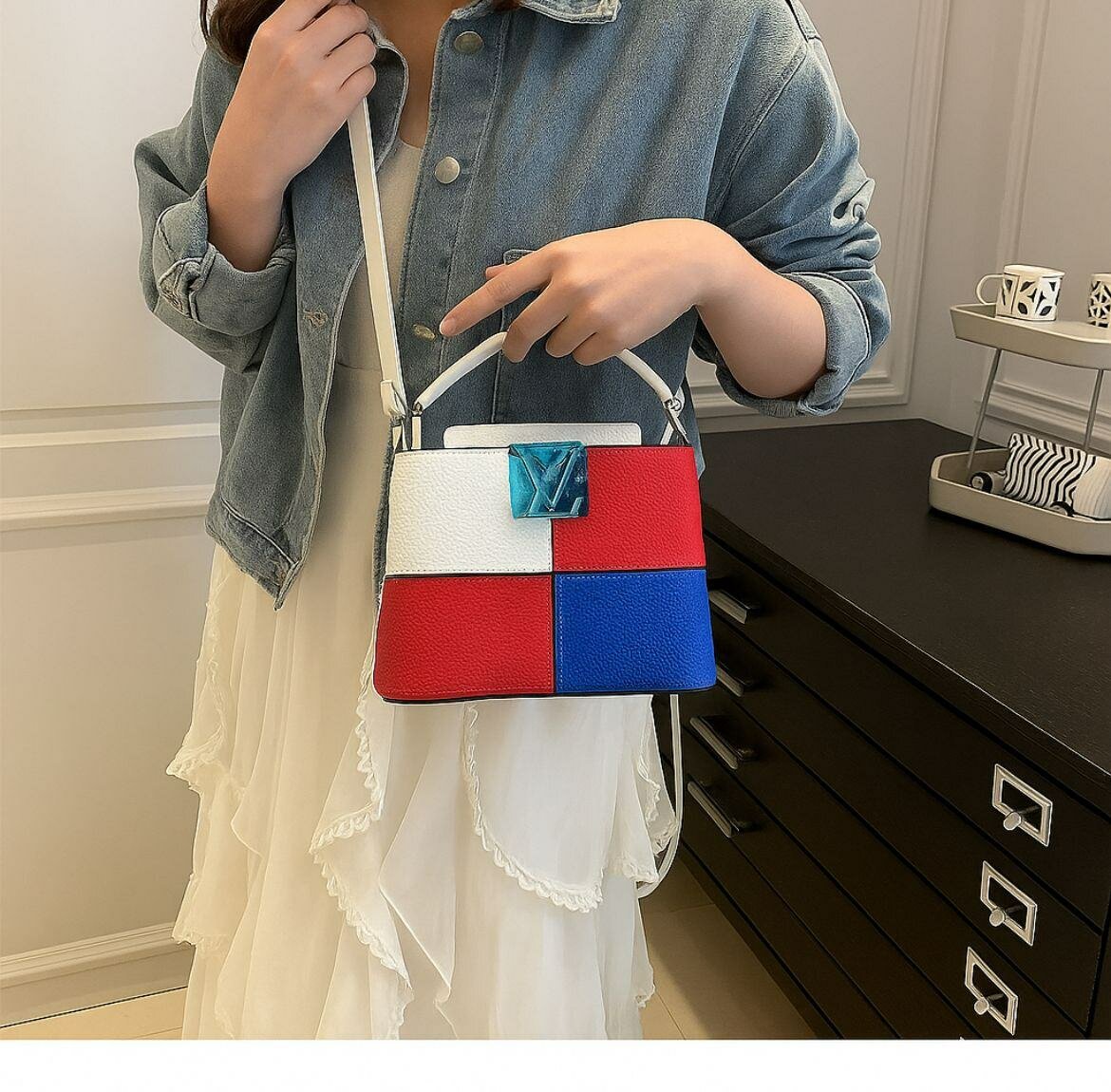 Sac à Main Coloré Chic