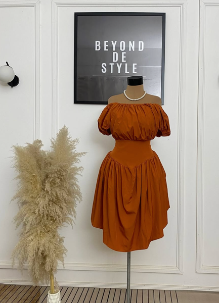  SWEET GIRL SNATCHED WAIST DRESS