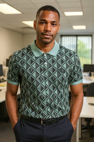 Polo homme élégant