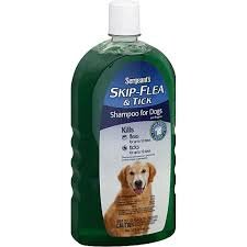 Dog shampoo for tick & fleas
