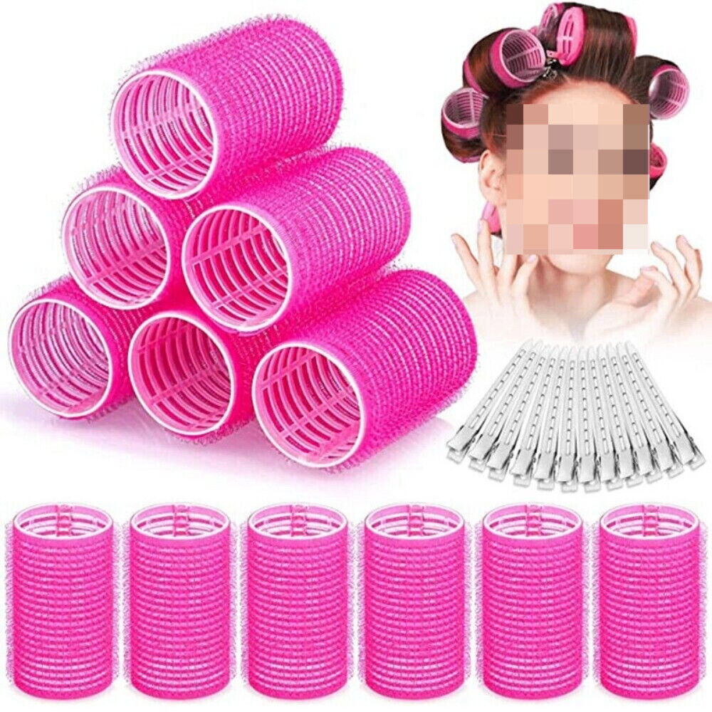 6-Pack Velcro Hair Curler Rollers