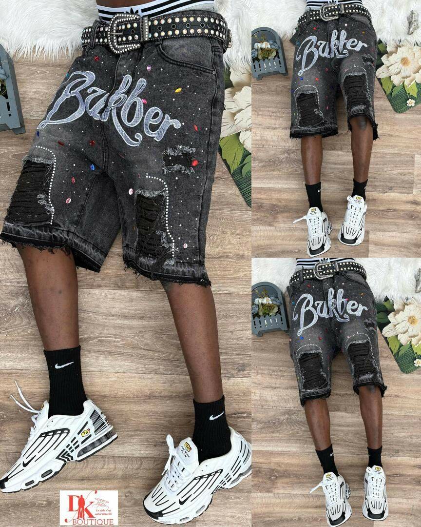 Shorts en jean décontractés