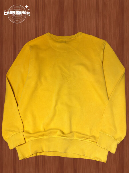 Sweat jaune unisexe confortable