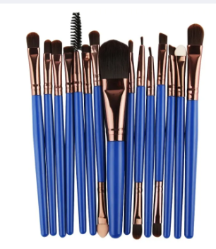 MAANGE 15pcs Professional Makeup Brushes Multifunctional Makeup Brush Set Blending Foundation Eyeshadow Eyeliner maquiagem