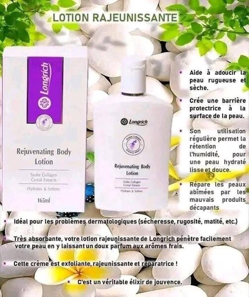 Lotion Corps Rajeunissante Longrich