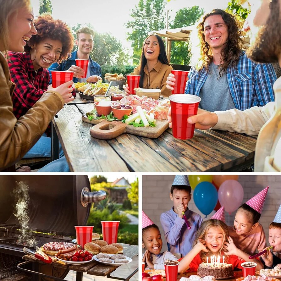 Lot de 50 gobelet jetable roug