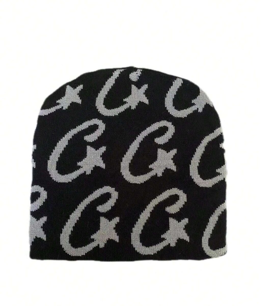 Bonnet en tricot moderne