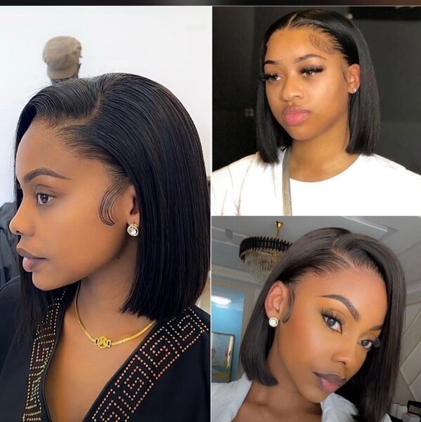 Perruque Bob Classique Élégante