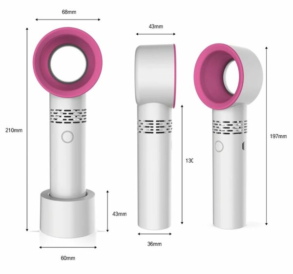 Ventilateur Bladeless Portable