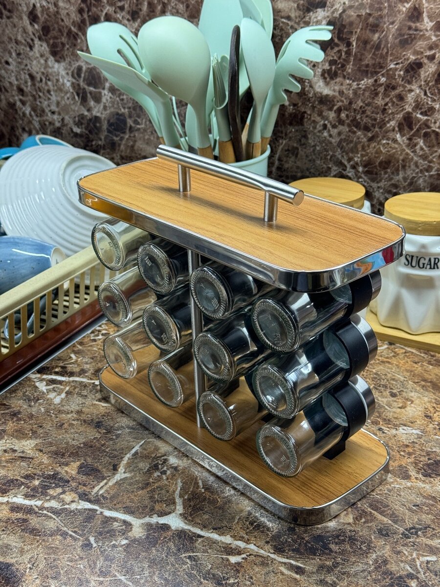 хранение для специй - 12 банок