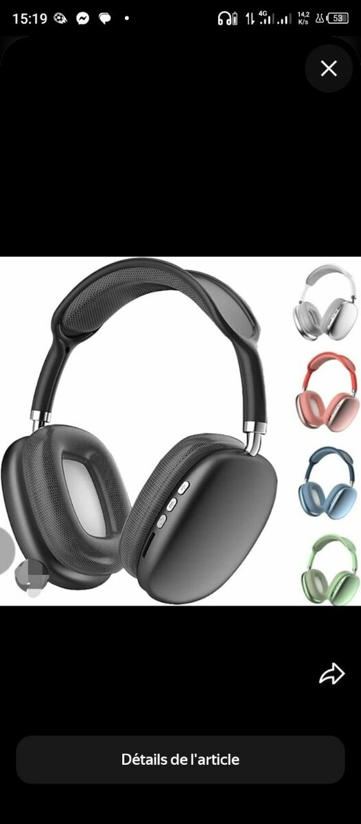 Casque Bluetooth Sans Fil