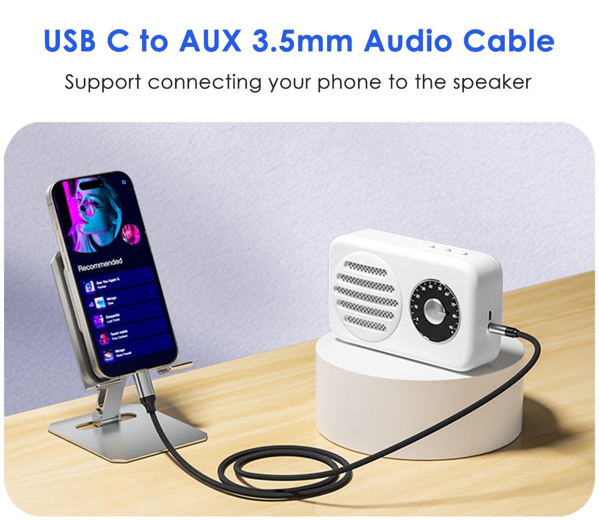 Câble Audio USB-C vers Lightning