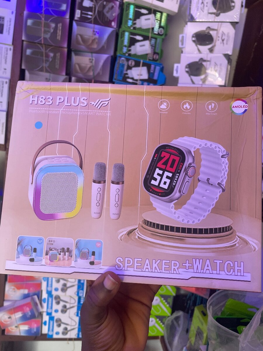 H83 Plus Speaker Watch Combo