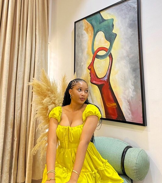 Robe d'été colorée femme