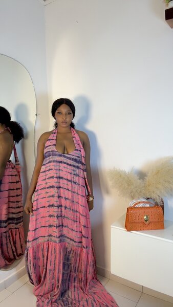 Robe maxi bohème chic