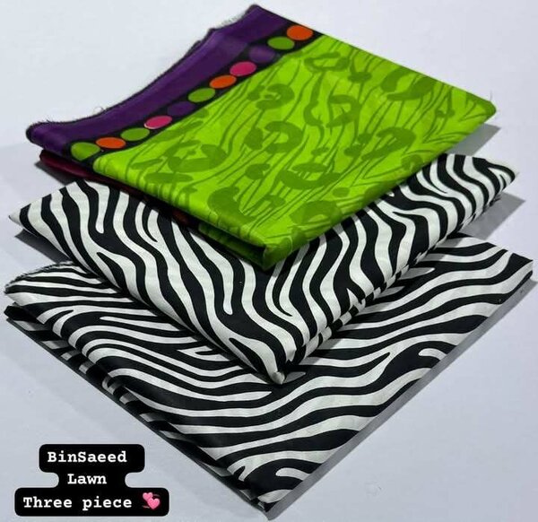 Bin saeed printed lawn