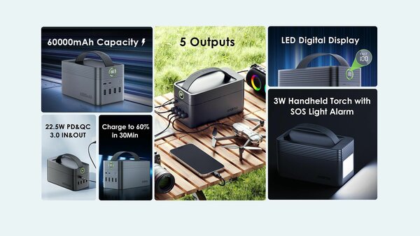 Oraimo  60000mAh powerbank