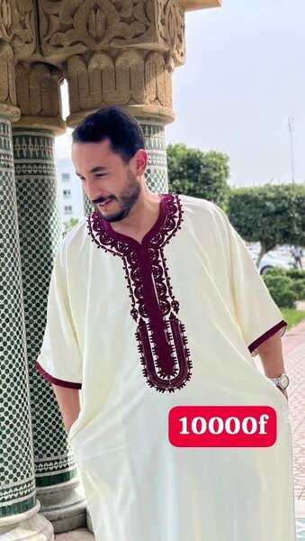 Boubou marocain homme