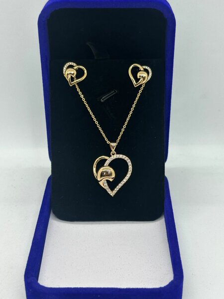 Set de Bijoux Élégant Coeur