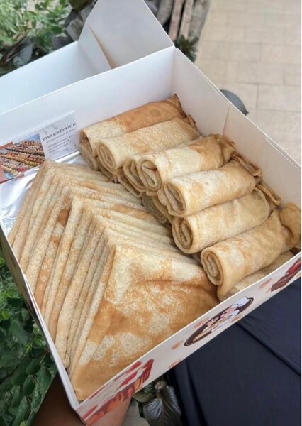 Crêpes fraîches assorties