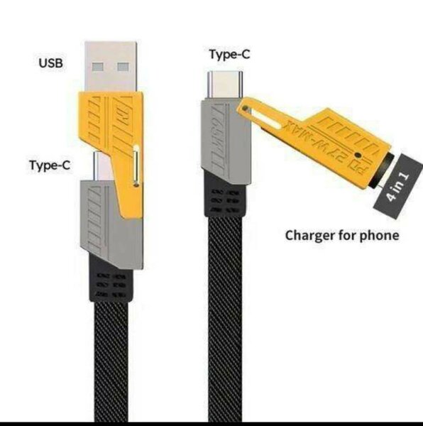Câble USB Type-C 4 en 1