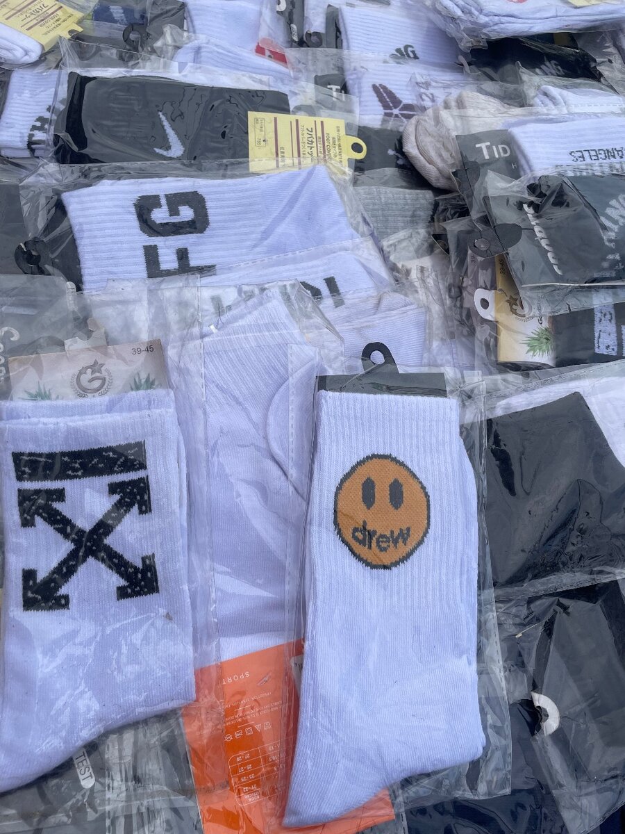 Chaussettes 100% coton