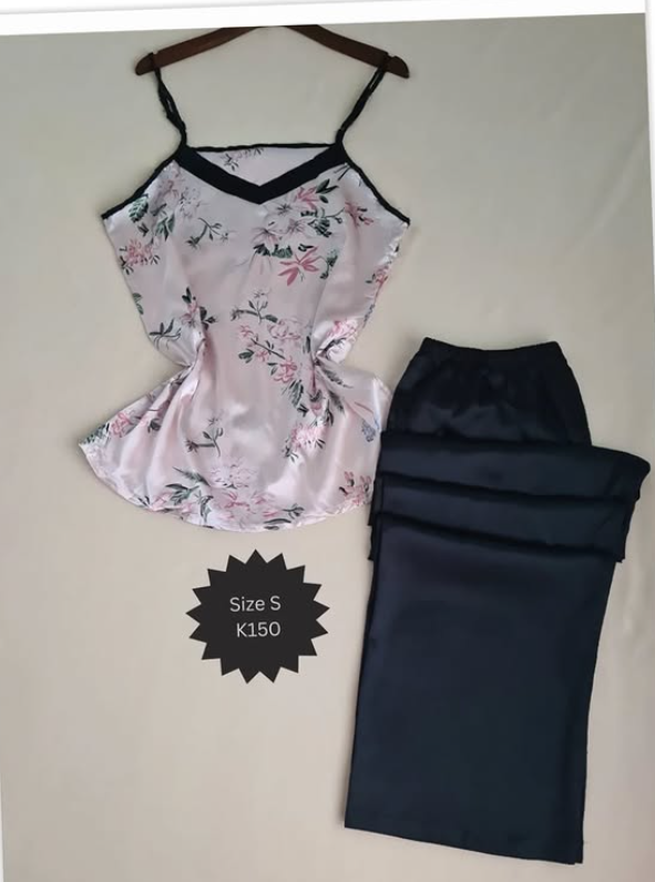 T-shirt and black pants