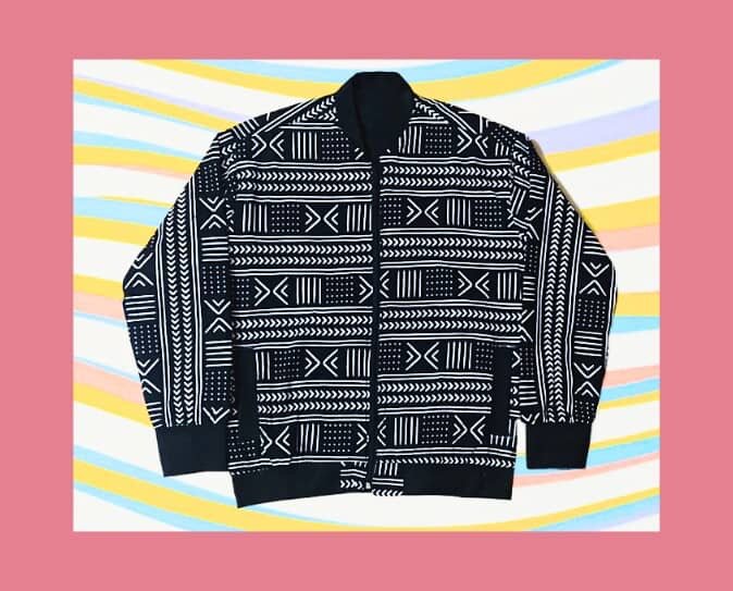 Veste imprimée ethnique tendance