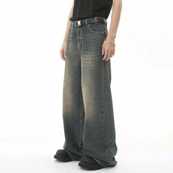 Jean large vintage homme