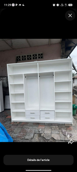 Armoire Blanche Moderne