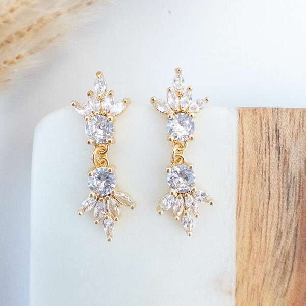 White Earrings