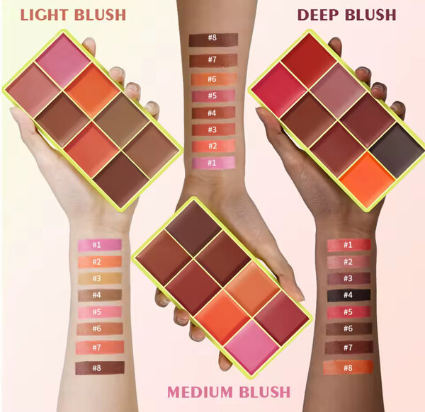 Palette de Blushes Éclat Multi-Teintes