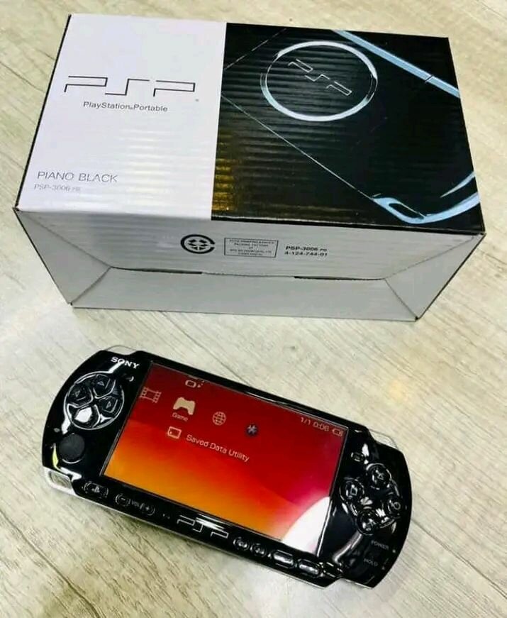 PSP Piano Black Portable