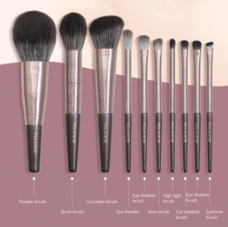MAANGE 10 Pcs High Quality Makeup Brush Set For Foundation Powder Blush Eyeshadow Lip Make Up Brush Cosmetics Beauty Tools