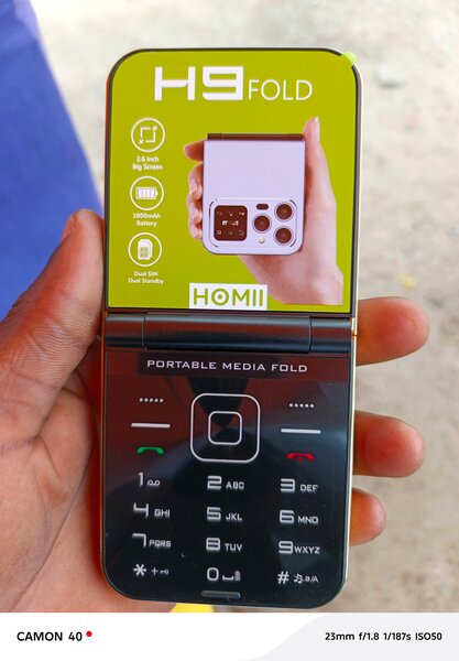 Téléphone Pliable Homii H9