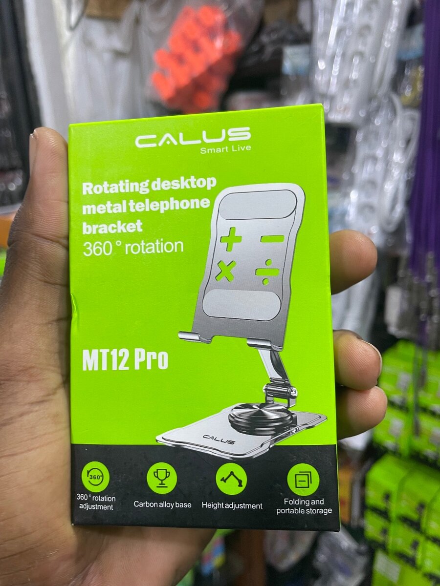 Support Téléphone Pivotant 360°