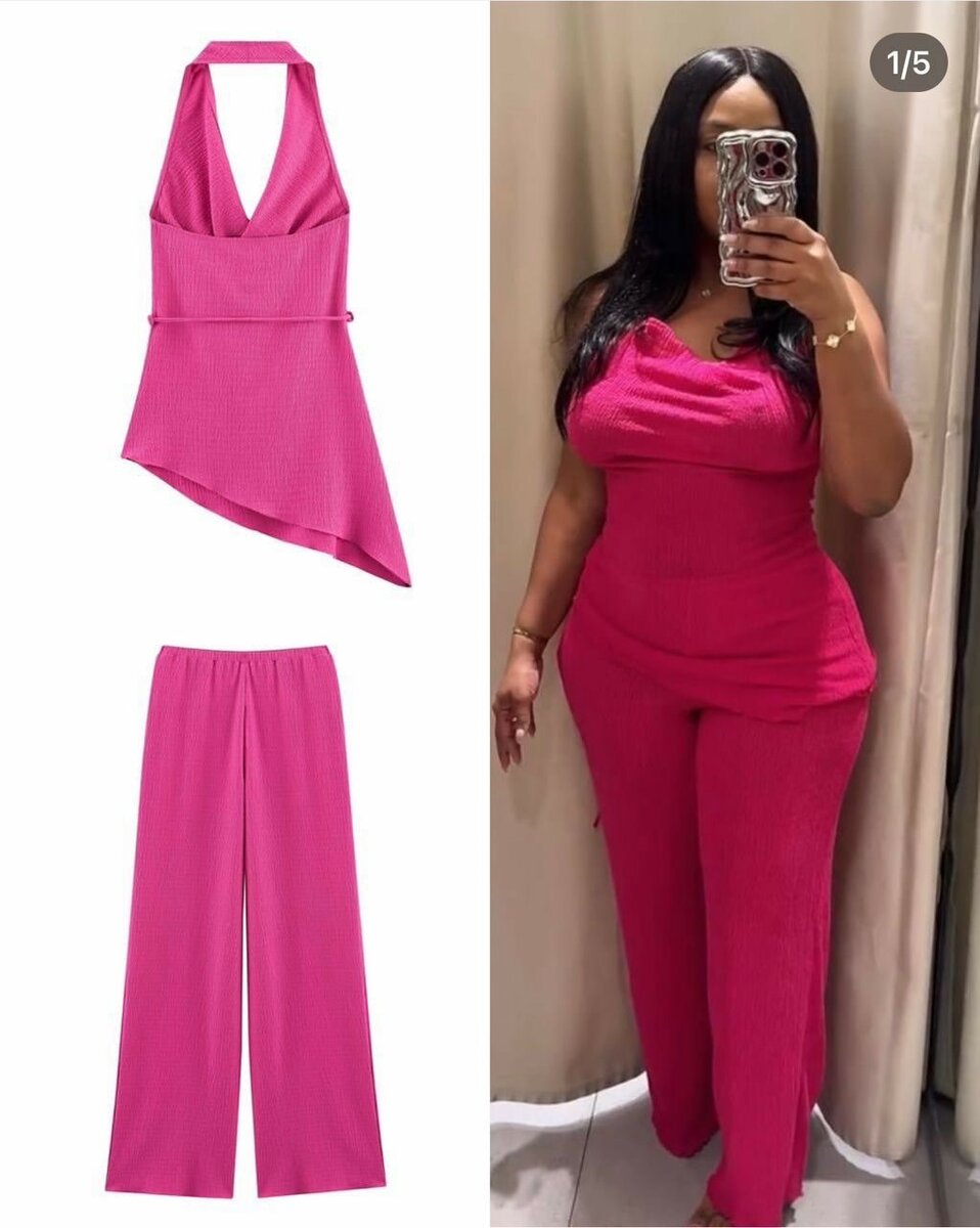 Ensemble Top Pantalon Chic