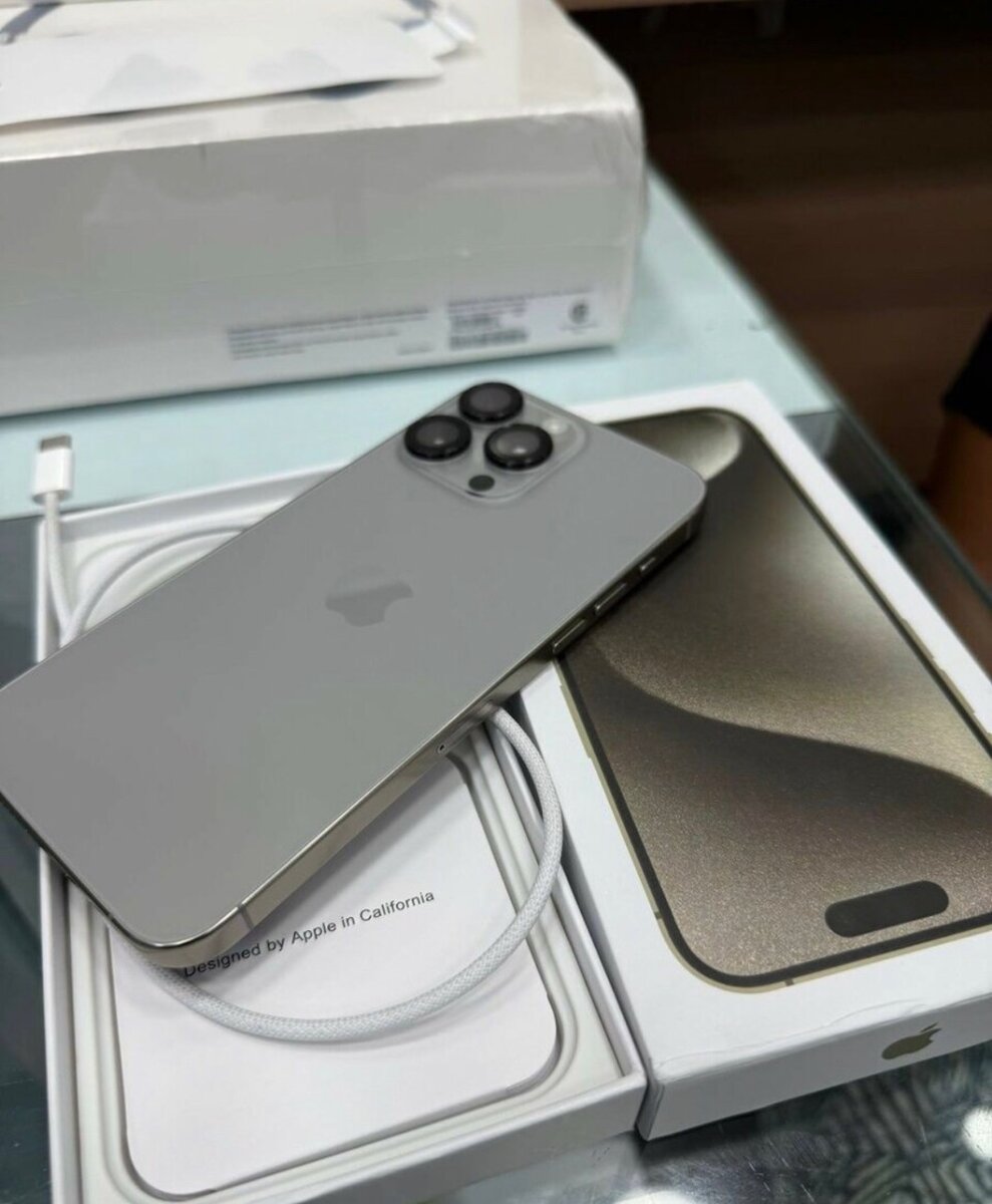 iPhone 15 Pro Max 256Go Argent