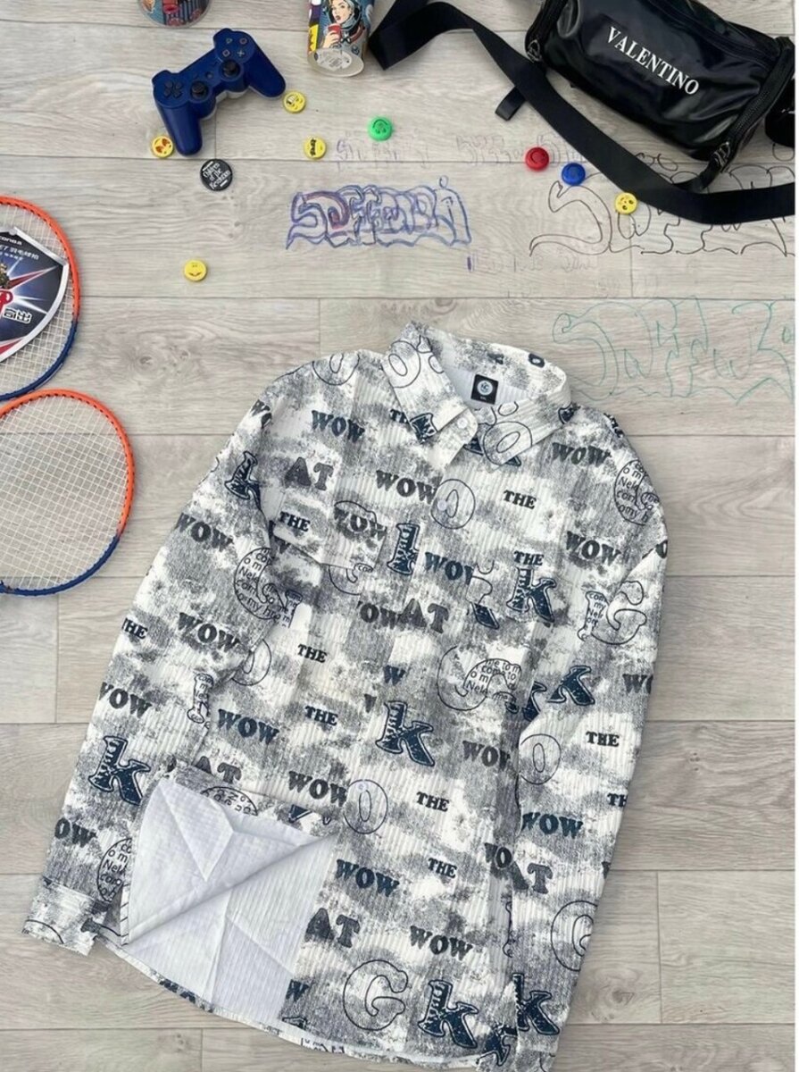 Chemise à motifs tendance