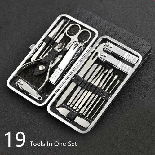 Kit De Coupe-ongles Kit Tondeuse Manucure -Outils De Pédicur