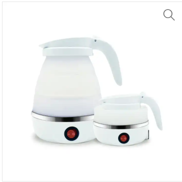 Mini Foldable Travel Electric Kettle Collapsible Silicone Outdoor Portable Kettle