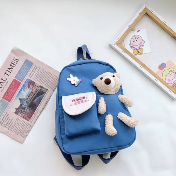 Sac à dos enfant avec peluche