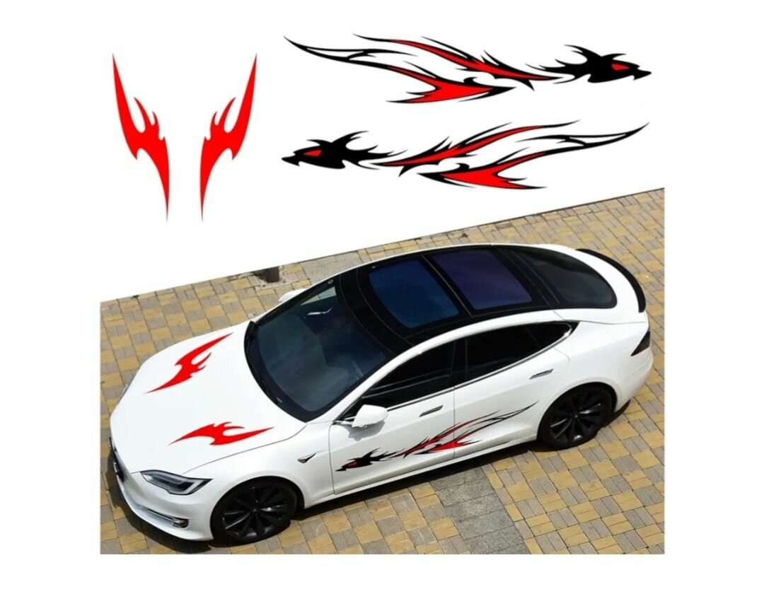 Autocollants Stylés pour Voiture