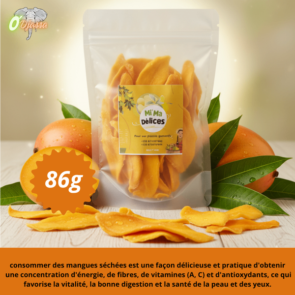 Tranches de Mangues Séchées 86g
